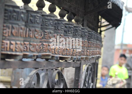 Foto del Nepal,Monkey Temple Foto Stock