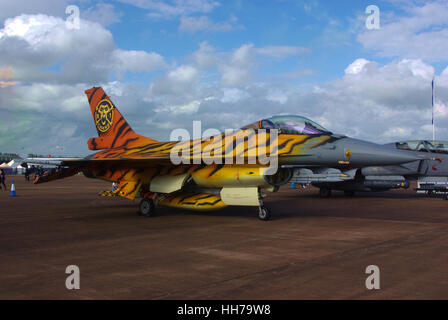 F-16MLU 31 Squadron, Belga Air Force Foto Stock