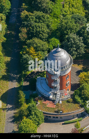 Camera Obscura, ex water tower sulla ex Landesgartenschaugeländes MüGa Mülheim, Mülheim an der Ruhr, la zona della Ruhr, Foto Stock