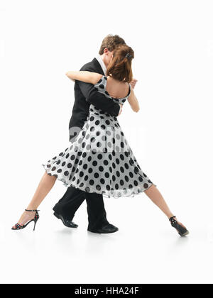 Passi, passo, tango, professional, romanticismo, pratica, pratica tuta, insieme, Foto Stock