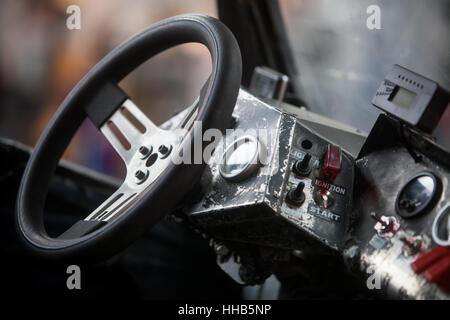 Immagine ravvicinata di una sporca volante, Foto Stock