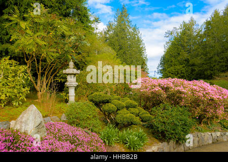 Butchart Gardens, Brentwood Bay, vicino a Victoria, British Columbia, Canada Foto Stock