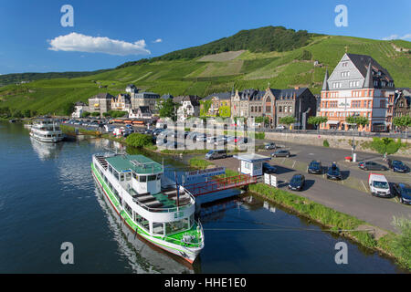 Bernkastel-Kues, Renania-Palatinato, Germania Foto Stock