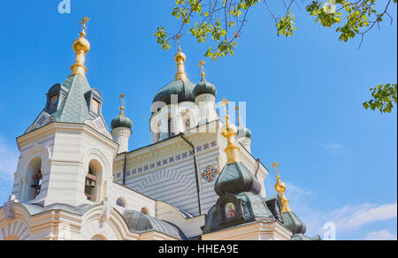 Chiesa della Resurrezione di Cristo Foros penisola della Crimea Foto Stock