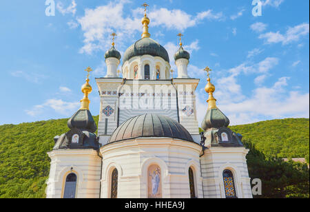 Chiesa della Resurrezione di Cristo Foros penisola della Crimea Foto Stock