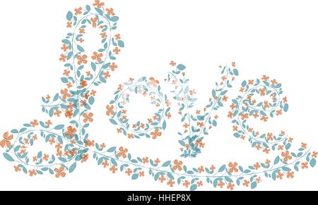 Ghirlanda floreale creato con il vettore acquerello spazzole. Invito biglietto di auguri per amore e romanticismo eventi. Illustrazione Vettoriale