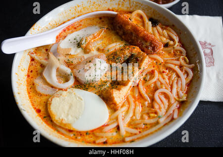 Laksa di Singapore a Singapore Zoo Foto Stock