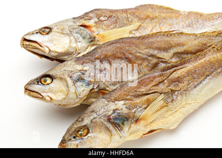 Cibo, aliment, all'interno, isolato, pietra, pesce, rock, tradizionale, pesca, asciutto, Foto Stock