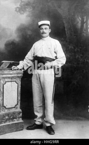 Legione Straniera francese, soldato, in Algeria, 1910 Foto Stock