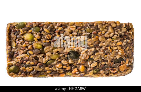 Pane di grano fatte solo di grani, n. di farina. Di Frumento, zucca, grano di avena, sana, costoso, digestione, regolamentati, salute, intestino Foto Stock