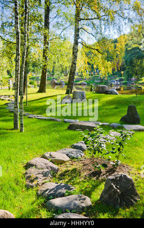 Bella, beauteously, Nizza, blu, leaf, viaggi, tempio, città, cultura, Foto Stock