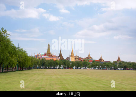 Il Grand Palace, Bangkok, Thailandia. Foto Stock