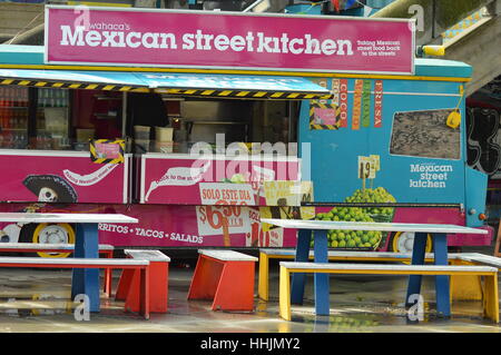 Mexican street food van Foto Stock