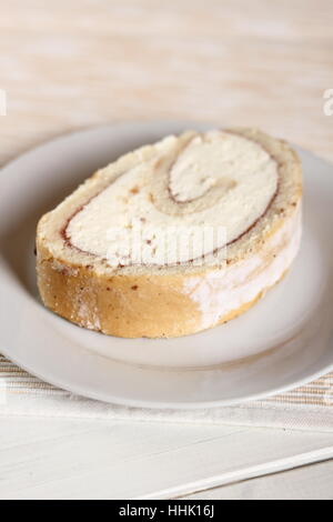 Swiss roll Foto Stock