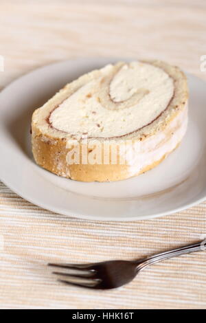 Swiss roll Foto Stock