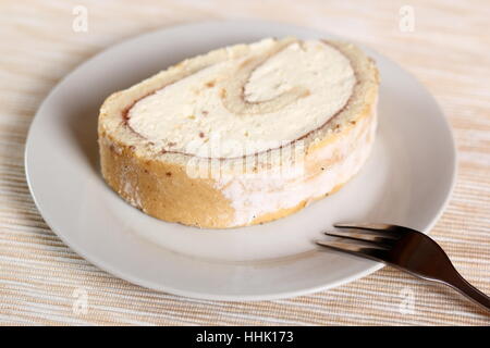 Swiss roll Foto Stock