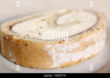 Swiss roll Foto Stock