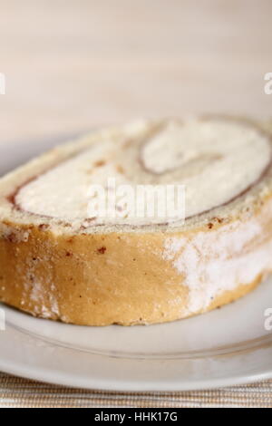 Swiss roll Foto Stock