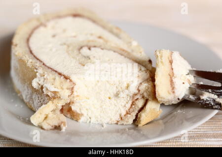 Swiss roll Foto Stock