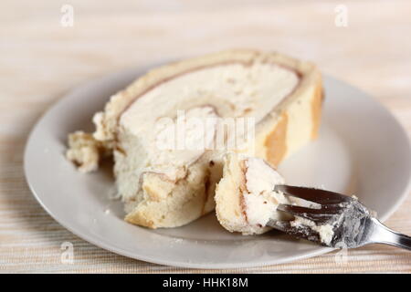 Swiss roll Foto Stock