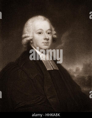 Il reverendo dottor Nevil Maskelyne, 1732-1811, il quinto astronomo britannico Royal Foto Stock