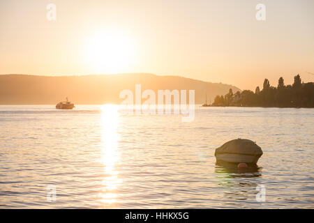 Inverno vicino al Lupfen Germania Foto Stock