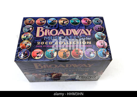 20 collezione di CD il musical di Broadway serie Foto Stock