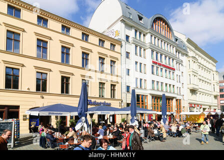 Berlino: Hackescher Markt, , Berlino, Germania Foto Stock