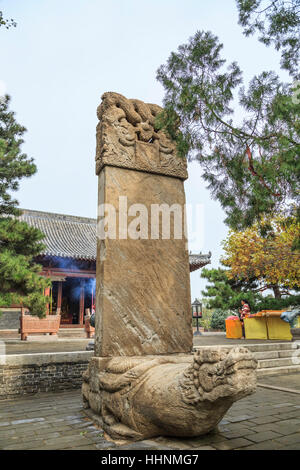 Tempio Fengguo, provincia di Liaoning, Cina Foto Stock