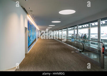 L'Aeroporto Internazionale Narita terminale 2, Chiba, Giappone Foto Stock