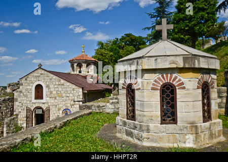 Fortezza di Belgrado, Kalemegdan, Serbia. Monastero e chiesa Foto Stock