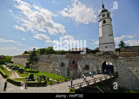 Fortezza di Belgrado, Kalemegdan, Belgrado, Serbia. Ingresso laterale Foto Stock