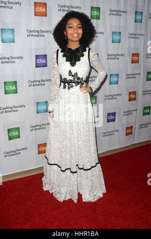 Beverly Hills, Stati Uniti d'America. Xix gen, 2017. Yara Shahidi al 2017 Artios Awards presso il Beverly Hilton Hotel di Beverly Hills, la California. Credito: David Edwards/MediaPunch Foto Stock