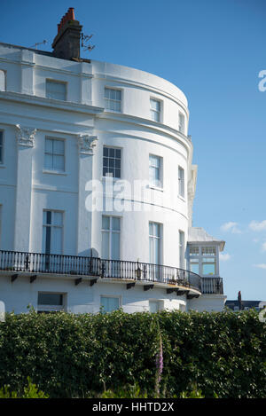 Exclusive Regency Residences in Lewes Crescent, Brighton. Foto Stock