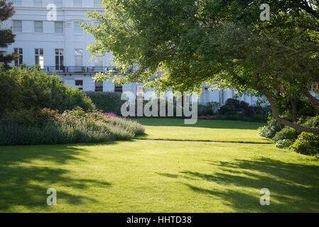 Exclusive Regency Residences in Lewes Crescent, Brighton. Foto Stock