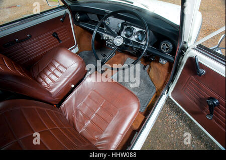 1974 Mini Clubman Station Wagon compatta automobile britannico Foto Stock