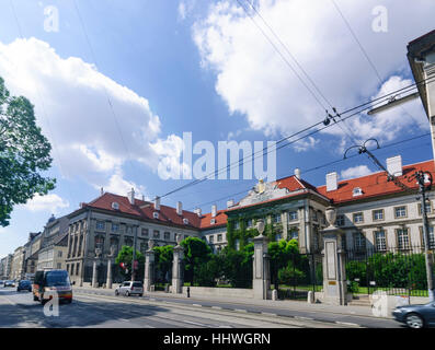 Wien, Vienna: Josephinum con Museo dell'Università di Medicina di Vienna, 09., Wien, Austria Foto Stock