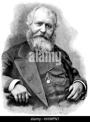 Charles-François Gounod, Giugno 1818 - ottobre 1893, è stato un compositore francese, più noto per la sua Ave Maria, immagine storica o illustrazione, pubblicato 1890, digitale migliorata Foto Stock