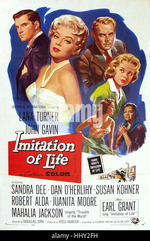 Imitazione della vita 1959 Universal-International film con Lana Turner Foto Stock