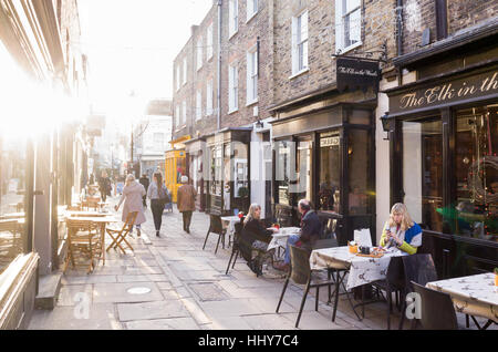 Camden Passage, Islington, London, England, Regno Unito Foto Stock