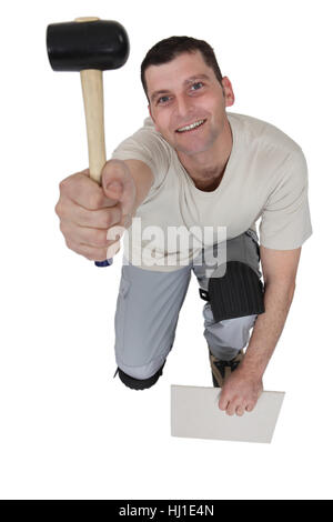 Ufficio, artigiano, tradesman, handicraftsman, maschio, maschile, persona, per adulti Foto Stock