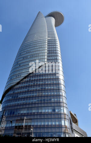 Bitexco Financial Tower, grattacielo nel centro cittadino di Ho Chi Minh City, Vietnam Foto Stock