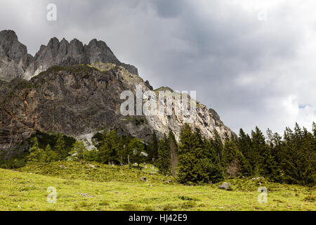 Alpi, massiccio, montagna, blu, bella, beauteously, Nizza, montagne, lucentezza, Foto Stock