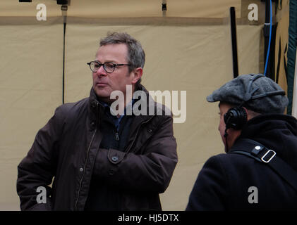 Hugh Fearnley-Whittingstall in Newcastle 21 gennaio 2017 il lancio del "Newcastle può' campagna Foto Stock