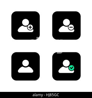 Login utente icona. set di icone sul web. Illustrazione Vettoriale