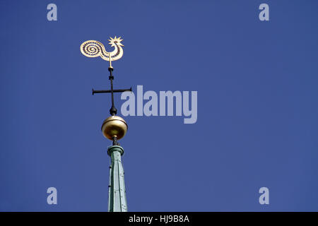 La chiesa, città, cattedrale, Repubblica federale di Germania Repubblica federale tedesca, segnavento, Foto Stock