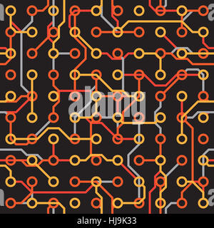 Grafica, Illustrazione, pattern, seamless, semplice, piastrelle, appariscenti, Foto Stock