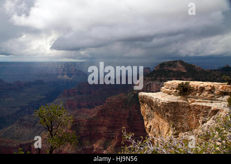 Orrido, Arizona, meraviglia naturale, thunderclouds, blu, grande, grande, enorme, Foto Stock