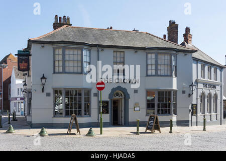 La corona Pub, CARFAX, Horsham West Sussex, in Inghilterra, Regno Unito Foto Stock