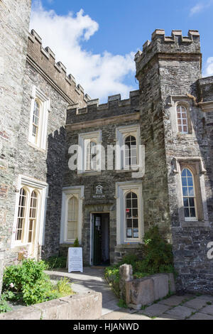 Museo di Tavistock, Corte Gate, Guildhall Square, Tavistock, Devon, Inghilterra, Regno Unito Foto Stock